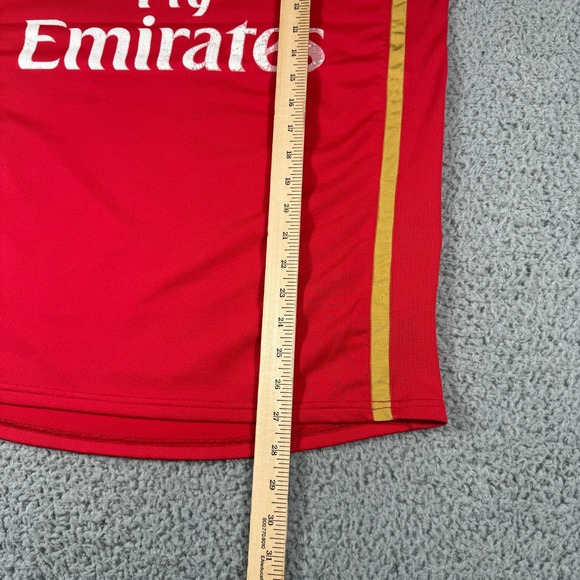 Nike Arsenal Home Shirt Size Medium Fly Emirates Home Soccer Jersey - Picture 8 of 11